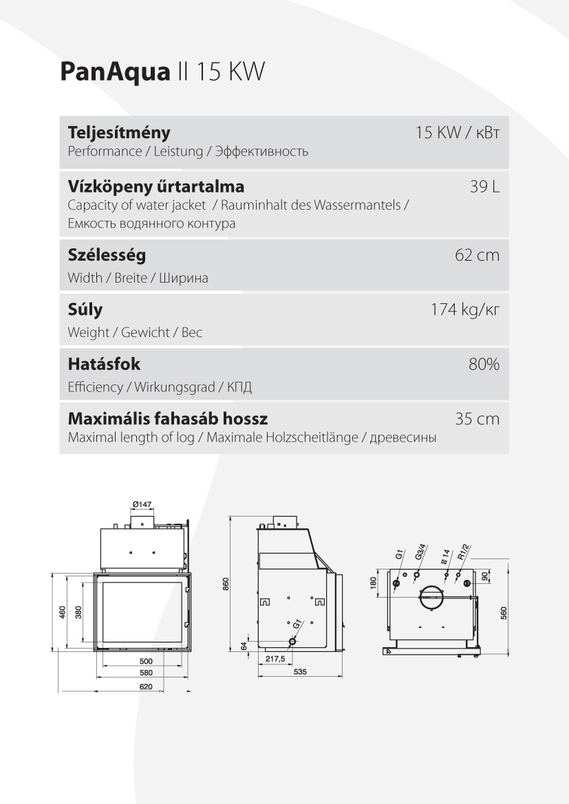Panaqua 15 kW Panaqua 15 kW