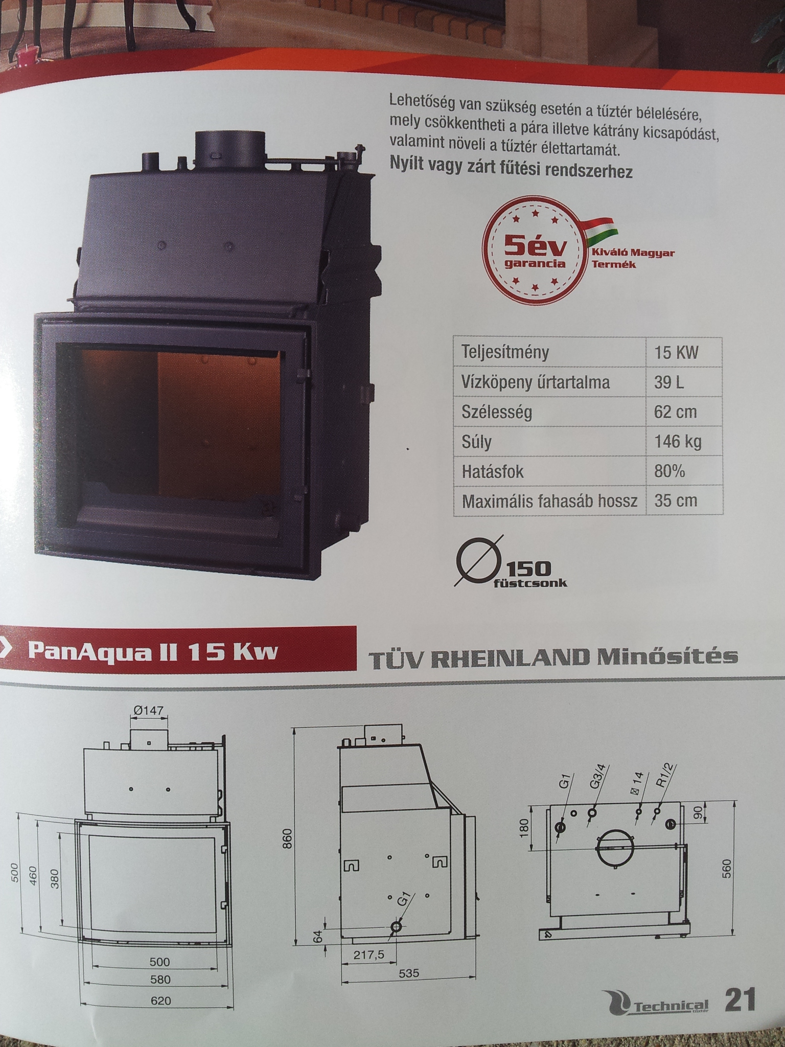 Panaqua 15 kW Panaqua 15 kW