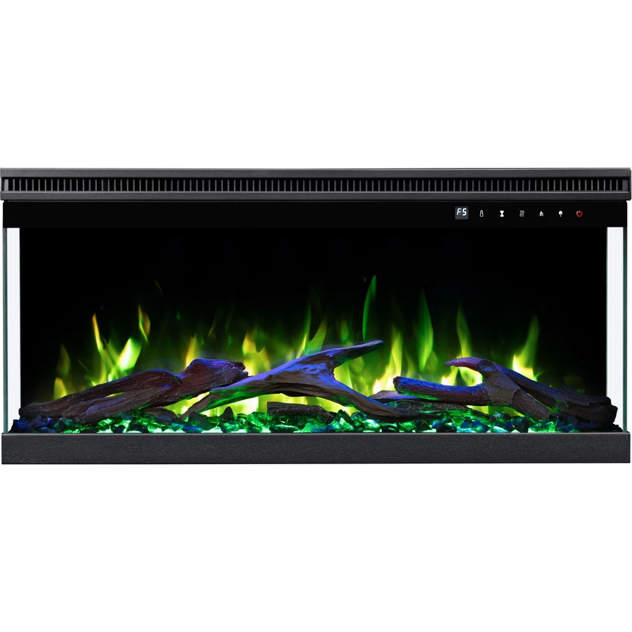 UNIT 100 PRO beépíthető és falra szerelhető elektromos kandalló