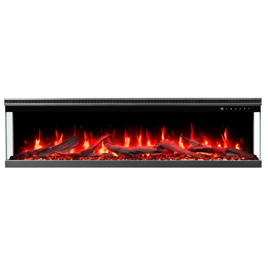 UNIT 120 PRO beépíthető és falra szerelhető elektromos kandalló