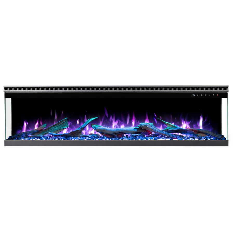 UNIT 120 PRO beépíthető és falra szerelhető elektromos kandalló