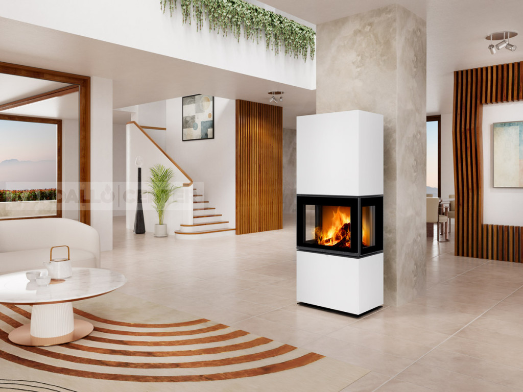 Romotop LERA C GH 3 oldalas Design kandalló Romotop LERA C GH 3 oldalas Design kandalló