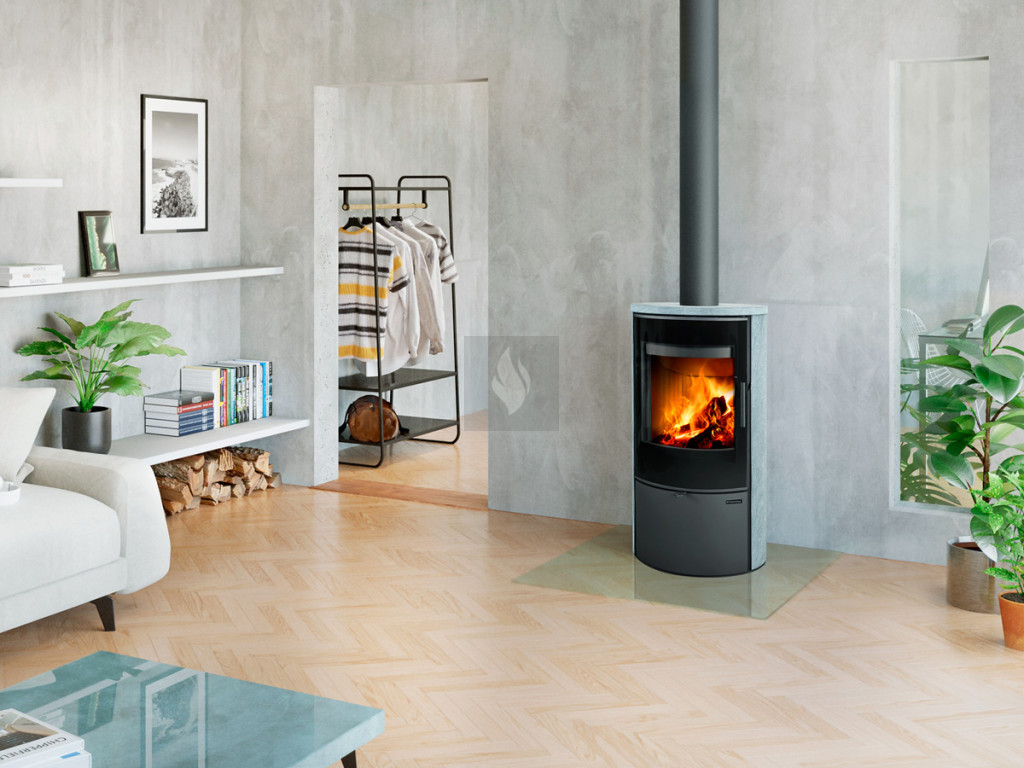 Romotop LAREDO 20 zsírkő Kandallókályha Romotop LAREDO 20 zsírkő Kandallókályha