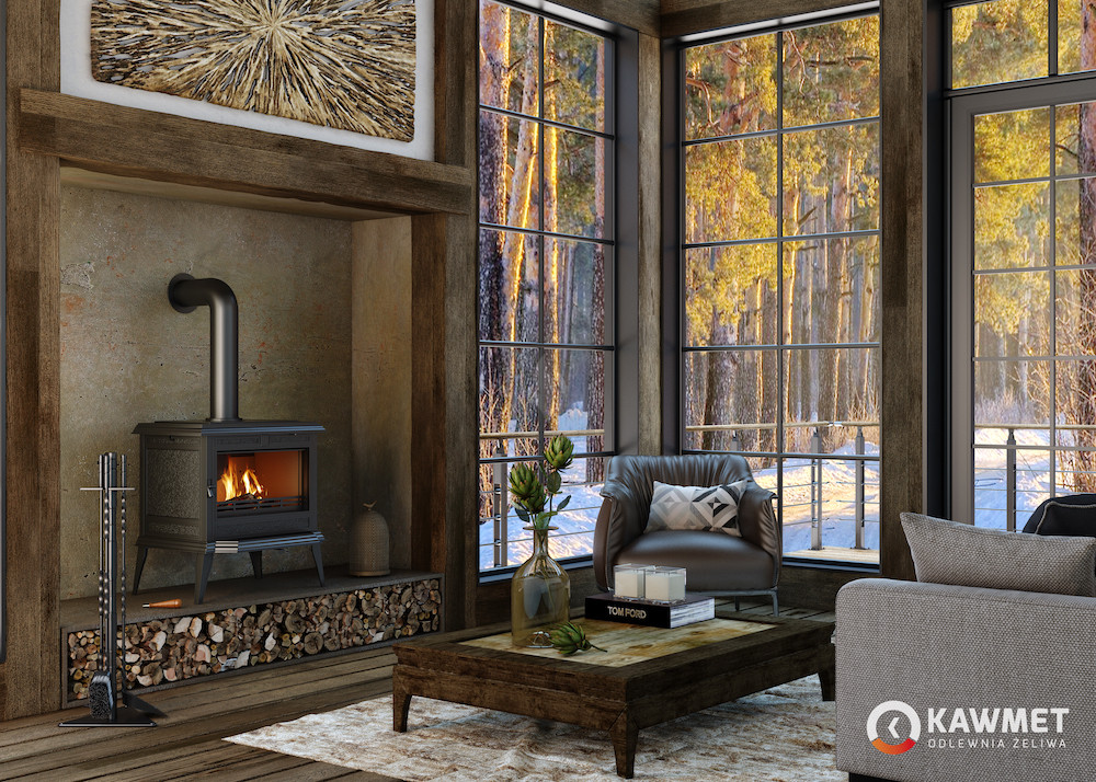 KAWMET Premium PROMETEUS S11 ECO öntvény kandallókályha KAWMET Premium PROMETEUS S11 ECO öntvény kandallókályha