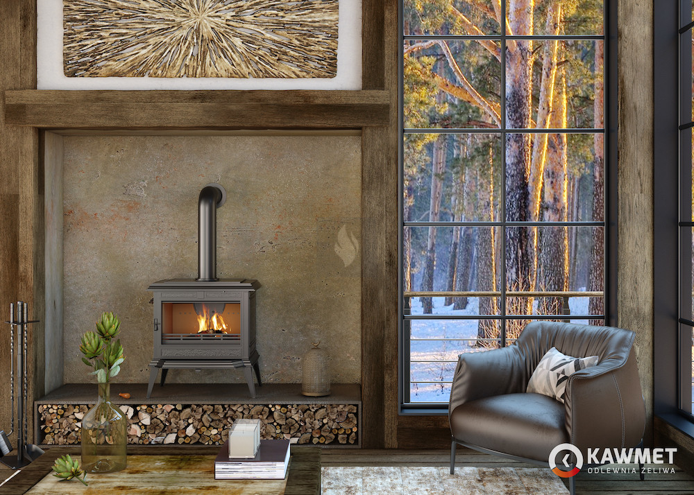 KAWMET Premium PROMETEUS S11 ECO öntvény kandallókályha KAWMET Premium PROMETEUS S11 ECO öntvény kandallókályha